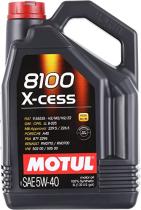 Motul 102870 - 8100 X-CESS 5W40 5 LTR.