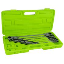 JBM 53018 - SET DE 6 LLAVES ARTICULADAS CON TRINQUET