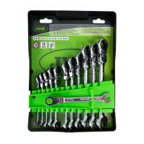 JBM 51318 - SET DE 12 LLAVES COMBINADAS ARTICULADAS