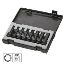 JBM 52339 - SET DE 8 PUNTAS DE IMPACTO HEXAGONAL DE