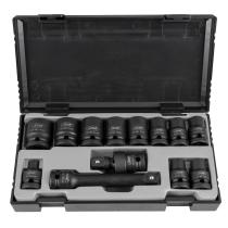 JBM 52341 - SET DE VASOS DE IMPACTO DE 13 PIEZAS DE