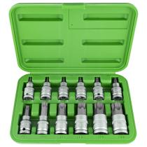 JBM 51261 - SET 12 PIEZAS 1/2 PUNTA TORX