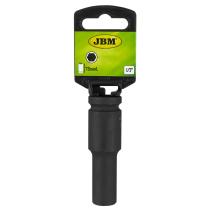 JBM 12071 - VASO DE IMPACTO LARGO HEX DE 1/2 24MM