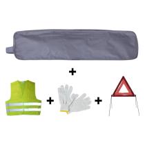 JBM 53178 - KIT EMERGENCIA BOLSA GRIS RIBETE+TRIANGU