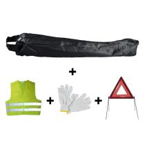 JBM 53171 - KIT EMERGENCIA BOLSA NEGRA MINI+TRIANGUL