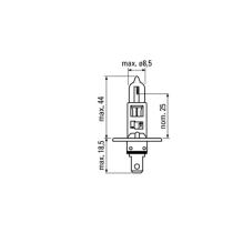 JBM 10766 - LAMPARA OBN H1 GIROFARO 35W