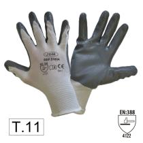 JBM 51398N - GUANTES CON PALMA REFORZADA DE NITRILO T