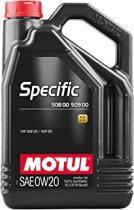 Motul 107384 - SPECIFIC VW 508.00-509.00 0W20 5 LTR.