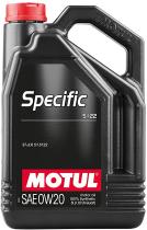 Motul 107339 - SPECIFIC 5122 0W20 5 LTR.