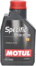 Motul 107049 - SPECIFIC VW 504.00-507.00 0W30 1 LTR.