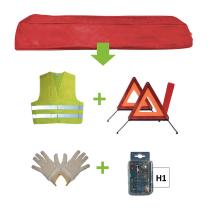 JBM 52776 - KIT EMERGENCIA BOLSA ROJA + MK H1 + CHAL