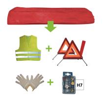 JBM 52778 - KIT EMERGENCIA BOLSA ROJA + MK H7 + CHAL