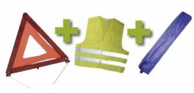 JBM 53091 - KIT EMERGENCIA BOLSA MINI AZUL+TRIANGULO