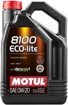 Motul 108536 - 8100 ECO LITE 0W20 5 LTR.