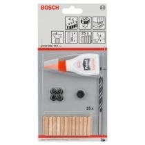Bosch 2607000449 - JUEGOS TACOS MADERA 6MM: 32 UDS