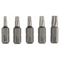 Bosch 2607001768 - PUNTA EXTRAD. T10/15/20/25/30X25MM: 5UDS