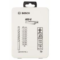 Bosch 2607018726 - HSS-G DIN338: SET 19 UDS: 1-10