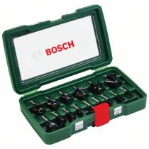 Bosch 2607019469 - SET DE 15 FRESAS CON INSERCION DE 8MM
