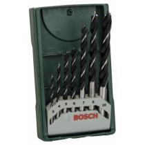 Bosch 2607019580 - SET DE 7 BROCAS PARA MADERA: MINI X-LINE