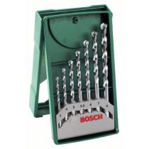 Bosch 2607019581 - SET DE 7 BROCAS PARA PIEDRA: MINI X-LINE