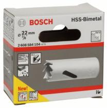 Bosch 2608584104 - CORONA HSS BIMETALICA ESTANDAR: 22MM