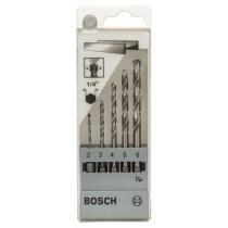 Bosch 2608595517 - HSS-G HEXAGONAL: SET 5 UDS: 2,3,4,5,6