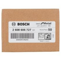 Bosch 2608606727 - FIBRA R754 BEST METAL: 115MM G60