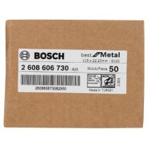 Bosch 2608606730 - FIBRA R754 BEST METAL: 115MM G120