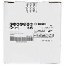 Bosch 2608607254 - FIBRA R754 BEST METAL: 115MM G36