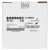Bosch 2608607255 - FIBRA R754 BEST METAL: 125MM G36