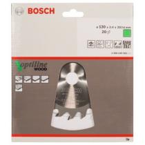 Bosch 2608640582 - OPTILINE WOOD 130X2.4X20/16D: 20WZ