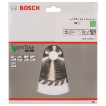 Bosch 2608640583 - OPTILINE WOOD 130X2.4X20/16D: 30WZ