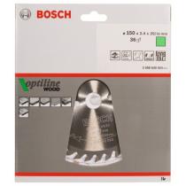 Bosch 2608640593 - OPTILINE WOOD 150X2.4X20/16D: 36WZ