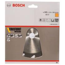 Bosch 2608640630 - CONSTRUCT WOOD 160X2.6X20/16D: 12FWF
