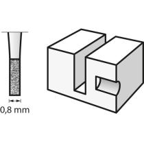 Bosch 26150111JA - FRESA PARA GRABAR 0,8 MM