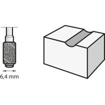 Bosch 2615043832 - BANDA DE LIJAR 6,4 MM, GRANO 120 (6PZAS)