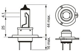 Bosch 1987302071 - LAMPARA H7 12V