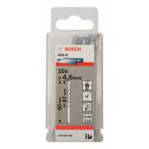 Bosch 2608585488 - HSS-G DIN338: 4,6 X 47 X 80: 10 UDS