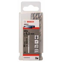 Bosch 2608585491 - HSS-G DIN338: 5,1 X 52 X 86: 10 UDS