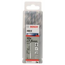 Bosch 2608585504 - HSS-G DIN338: 7,6 X 75 X 117: 10 UDS