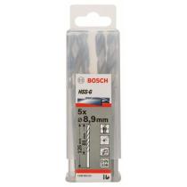 Bosch 2608585514 - HSS-G DIN338: 8,9 X 81 X 125: 5 UDS