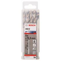 Bosch 2608585515 - HSS-G DIN338: 9,1 X 81 X 125: 5 UDS