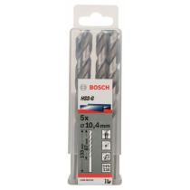 Bosch 2608585525 - HSS-G DIN338: 10,4 X 87 X 133: 5 UDS