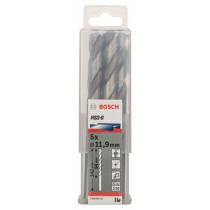 Bosch 2608585537 - HSS-G DIN338: 11,9 X 101 X 151: 5 UDS