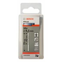 Bosch 2608585881 - HSS-CO DIN338: 4,1 X 43 X 75: 10 UDS