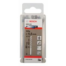 Bosch 2608585883 - HSS-CO DIN338: 4,5 X 47 X 80: 10 UDS