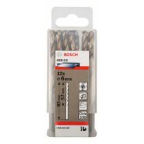 Bosch 2608585889 - HSS-CO DIN338: 6,0 X 57 X 93: 10 UDS