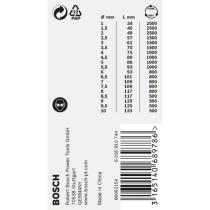 Bosch 2608587014 - HSS-CO DIN338: ROSEBOX SET 19 UDS: 1-10