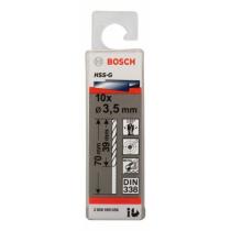 Bosch 2608595058 - HSS-G DIN338: 3,5 X 39 X 70: 10 UDS