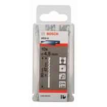 Bosch 2608595061 - HSS-G DIN338: 4,5 X 47 X 80: 10 UDS